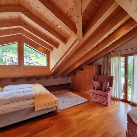 Chalet Haus Perla Saas-Fee Exterior foto