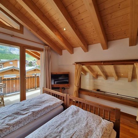Chalet Haus Perla Saas-Fee Exterior foto