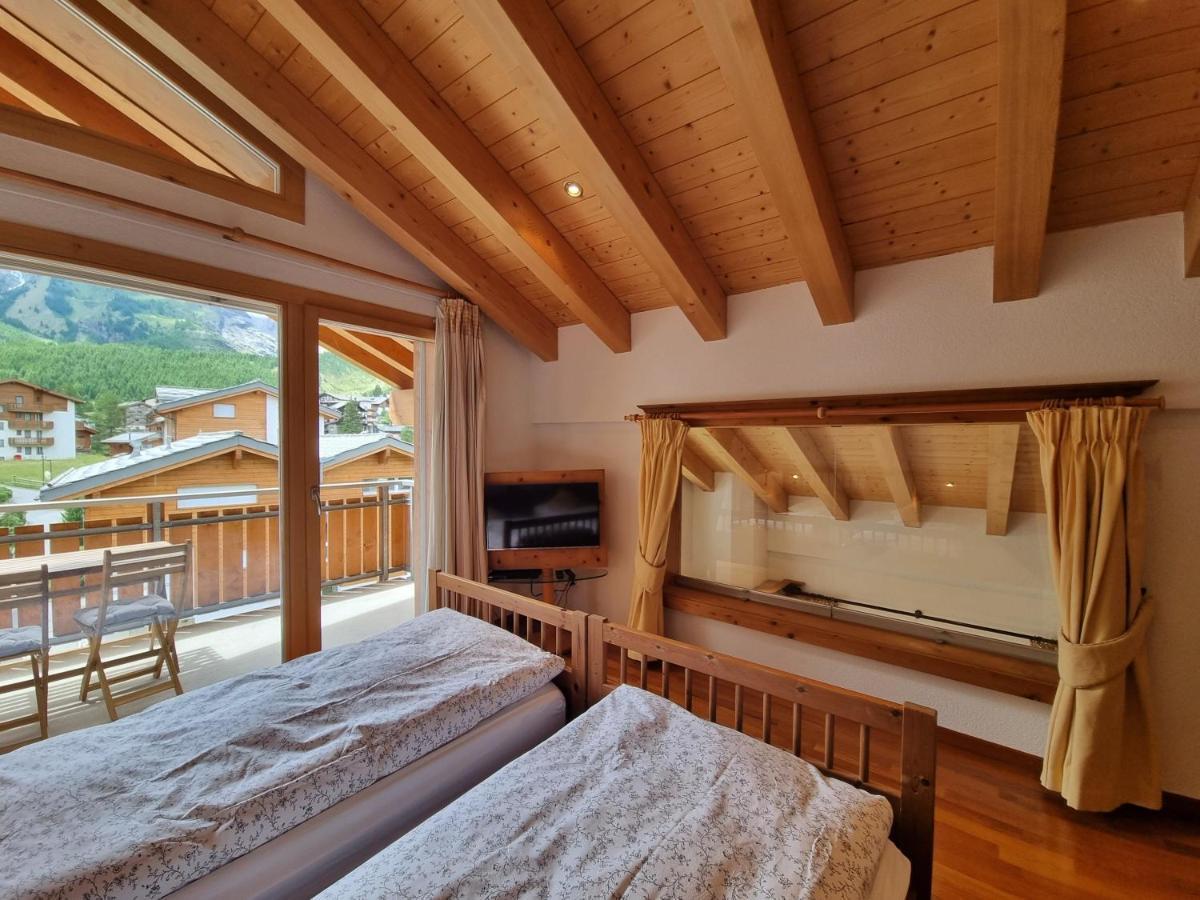 Chalet Haus Perla Saas-Fee Exterior foto